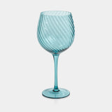 Image of Savoy Optic Swirl Red Wine Glasses