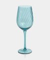 Image of Savoy Optic Swirl White Wine Glasses