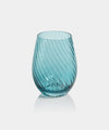 Image of Savoy Optic Swirl Stemless Glasses