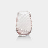 Image of Savoy Optic Swirl Stemless Glasses