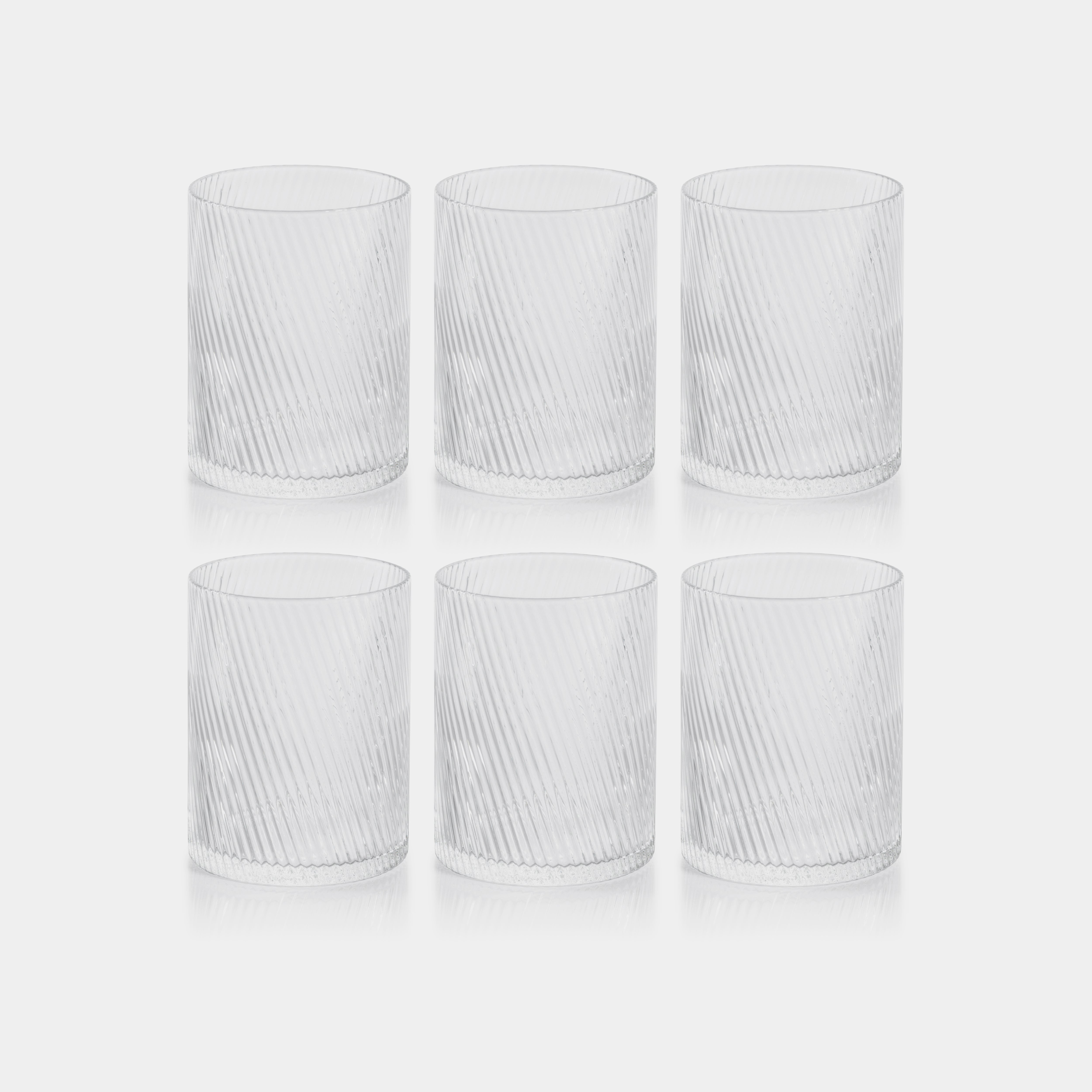 Image of The Connaught Rippled Rocks Glasses