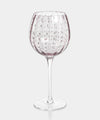 Image of Portofino White Dot Wine Glasses