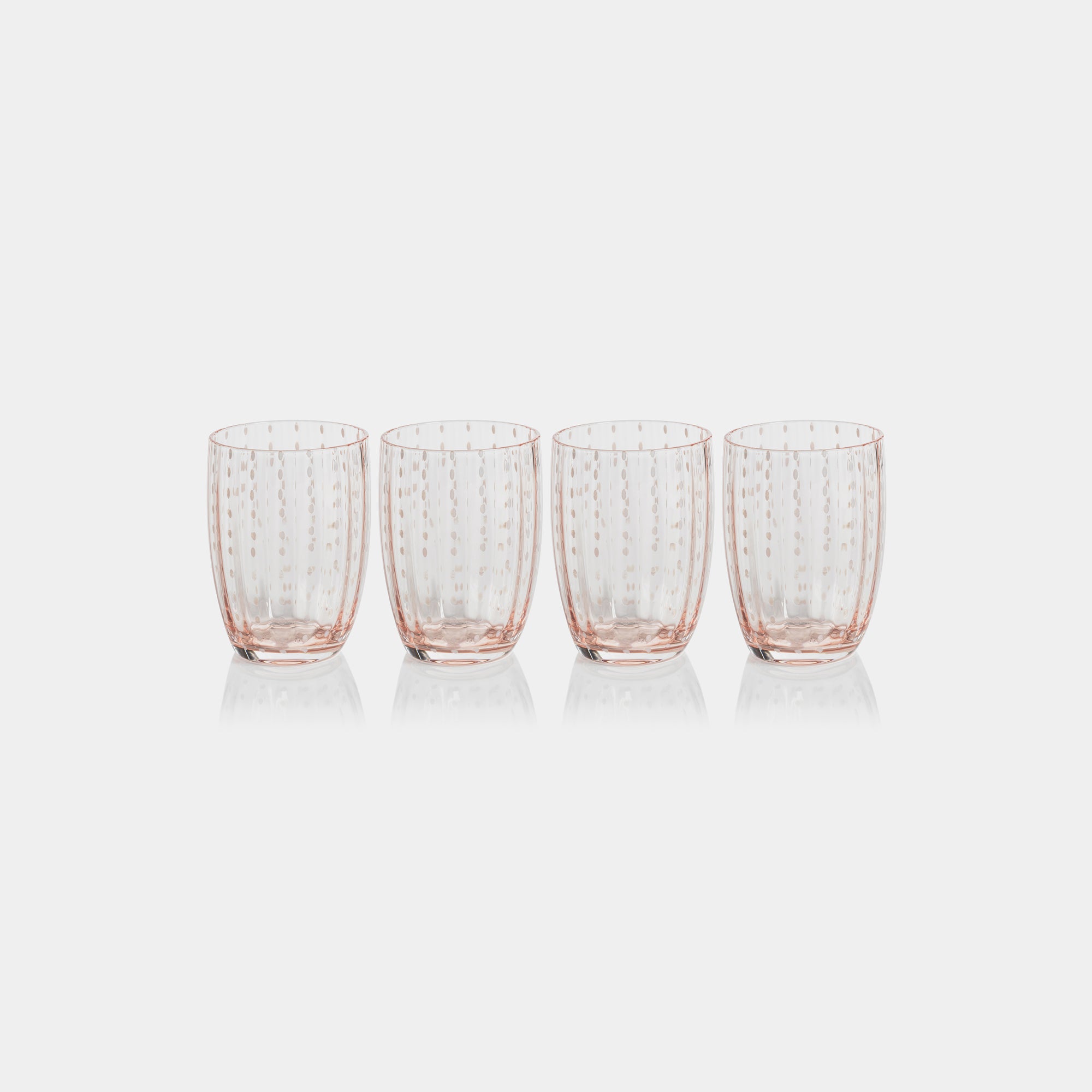 Image of Portofino White Dot Tumblers