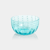 Image of Portofino White Dot Condiment Glass Bowls