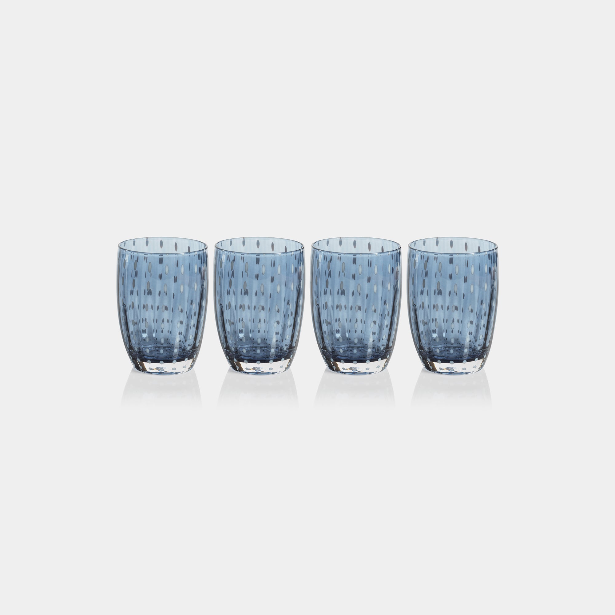 Image of Portofino White Dot Tumblers