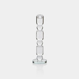 Image of Louisa Crystal Glass Taper Candle Holder