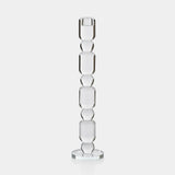 Image of Louisa Crystal Glass Taper Candle Holder