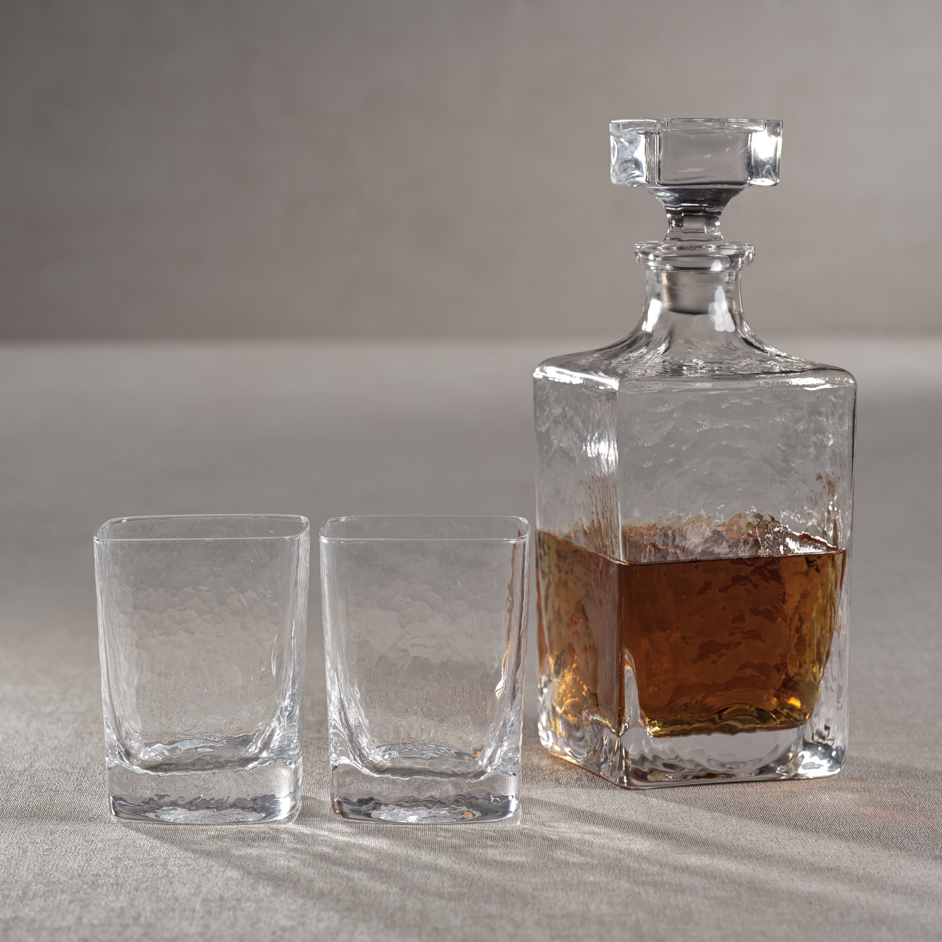 Image of Punta Mita Hammered Rocks Glasses
