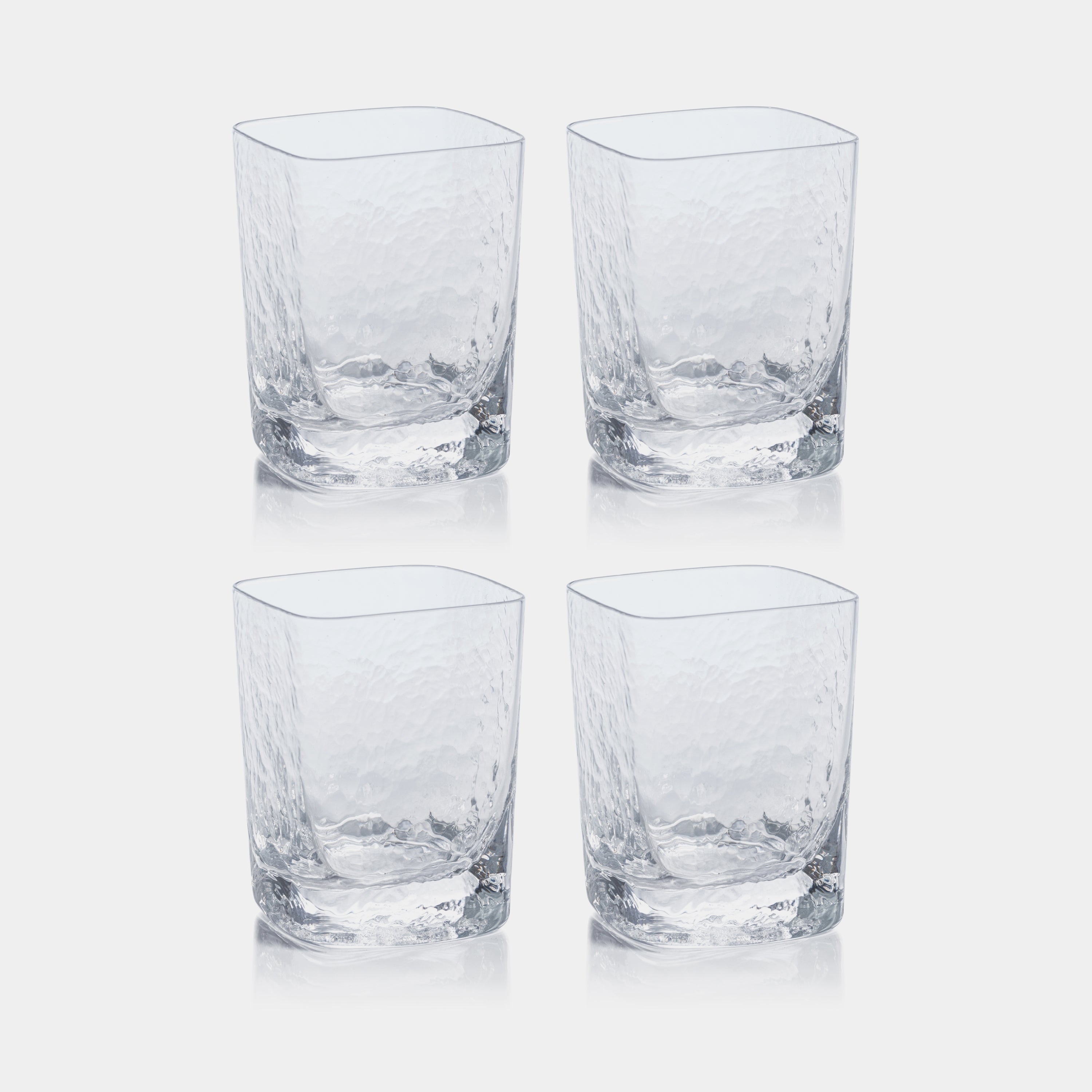 Image of Punta Mita Hammered Rocks Glasses