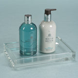 Image of Claire Crystal Glass Vanity Tray