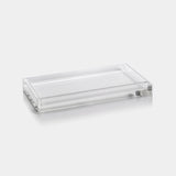Image of Claire Crystal Glass Vanity Tray
