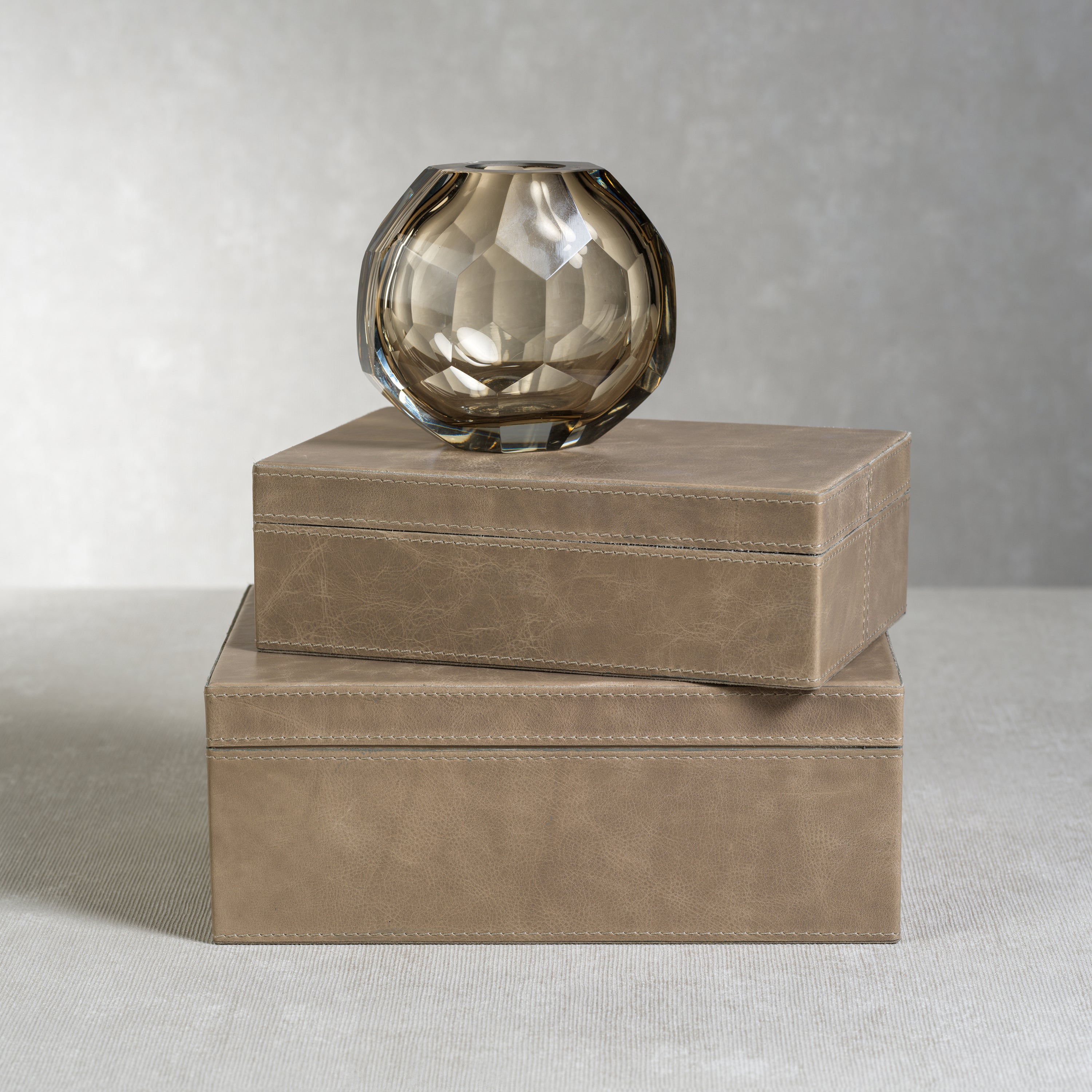 Image of Andermatt Cut Glass Vase