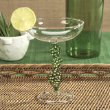 Climbing Cacti Tequila Cocktail Glasses (Set of 4) Cactus Green