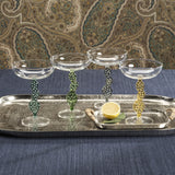 Climbing Cacti Tequila Cocktail Glasses (Set of 4) Mellow Yellow