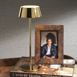 ANDRIA Rechargeable Table Light - Polished Gold