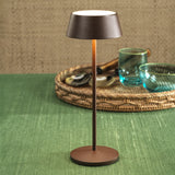 ANDRIA Rechargeable Table Light - Rust