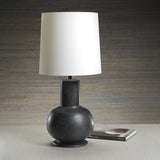 Moorea Tabletop Wood Lamp with Linen Shade