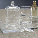 Juliet 2-Piece Assorted Set Lidded Glass Jars