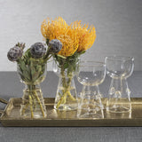 Amélie Assorted Glass Vases, Set of 4