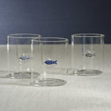 Tidal Sip Glass Tumbler - 3 Assorted Designs