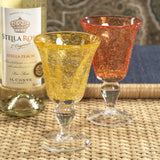 Antibes Wine Glasses (Set of 4) Yellow