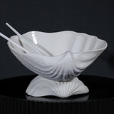 La Coquille Stoneware Clam Shell Bowl