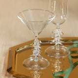Treetop Cheers Martini Glasses - Clear (Set of 4)