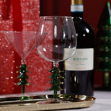 Treetop Cheers Wine Glasses - Green (Set of 4)