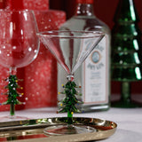 Treetop Cheers Martini Glasses - Green (Set of 4)