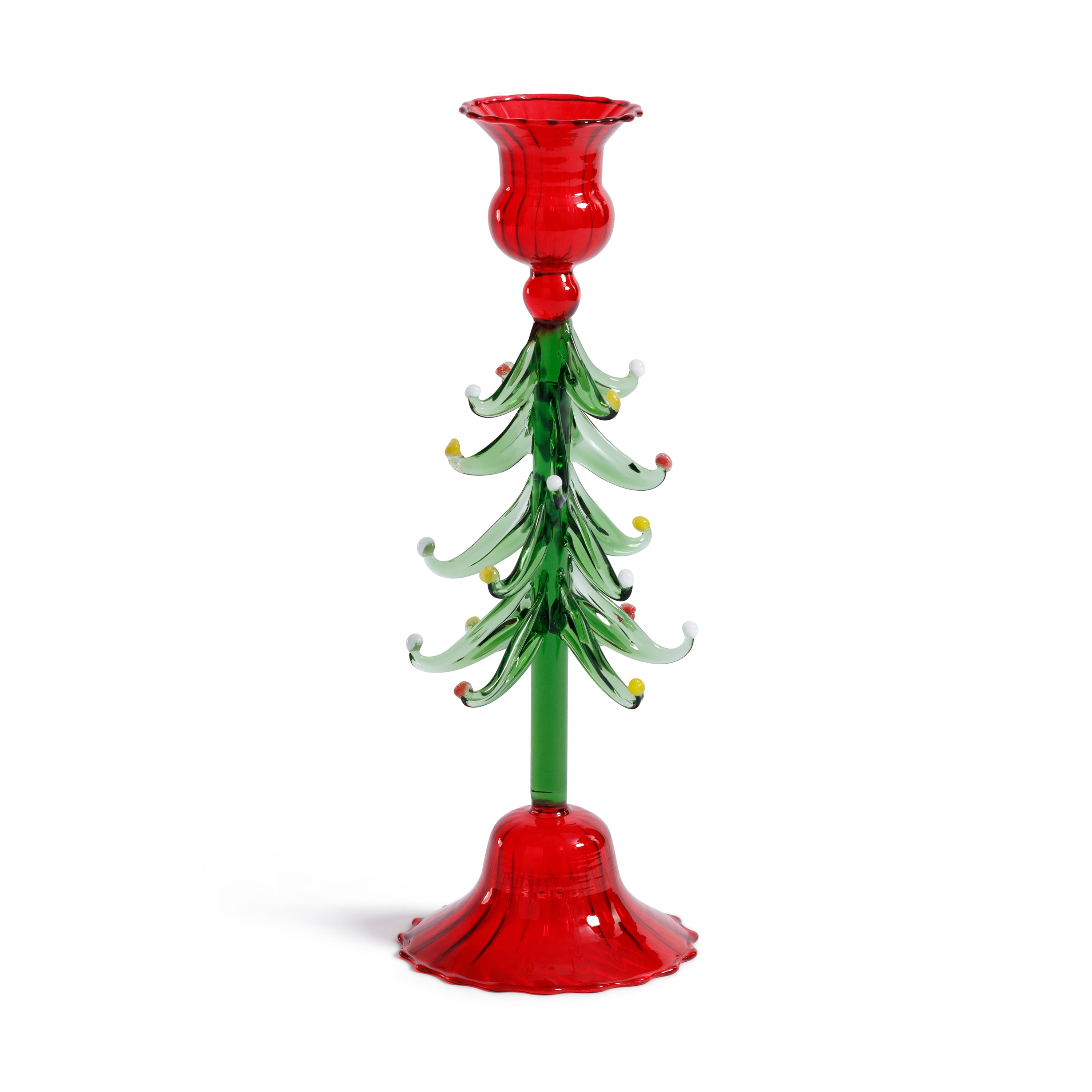Holiday Tree Taper Candle Holders, Set of 4 by The Favorites