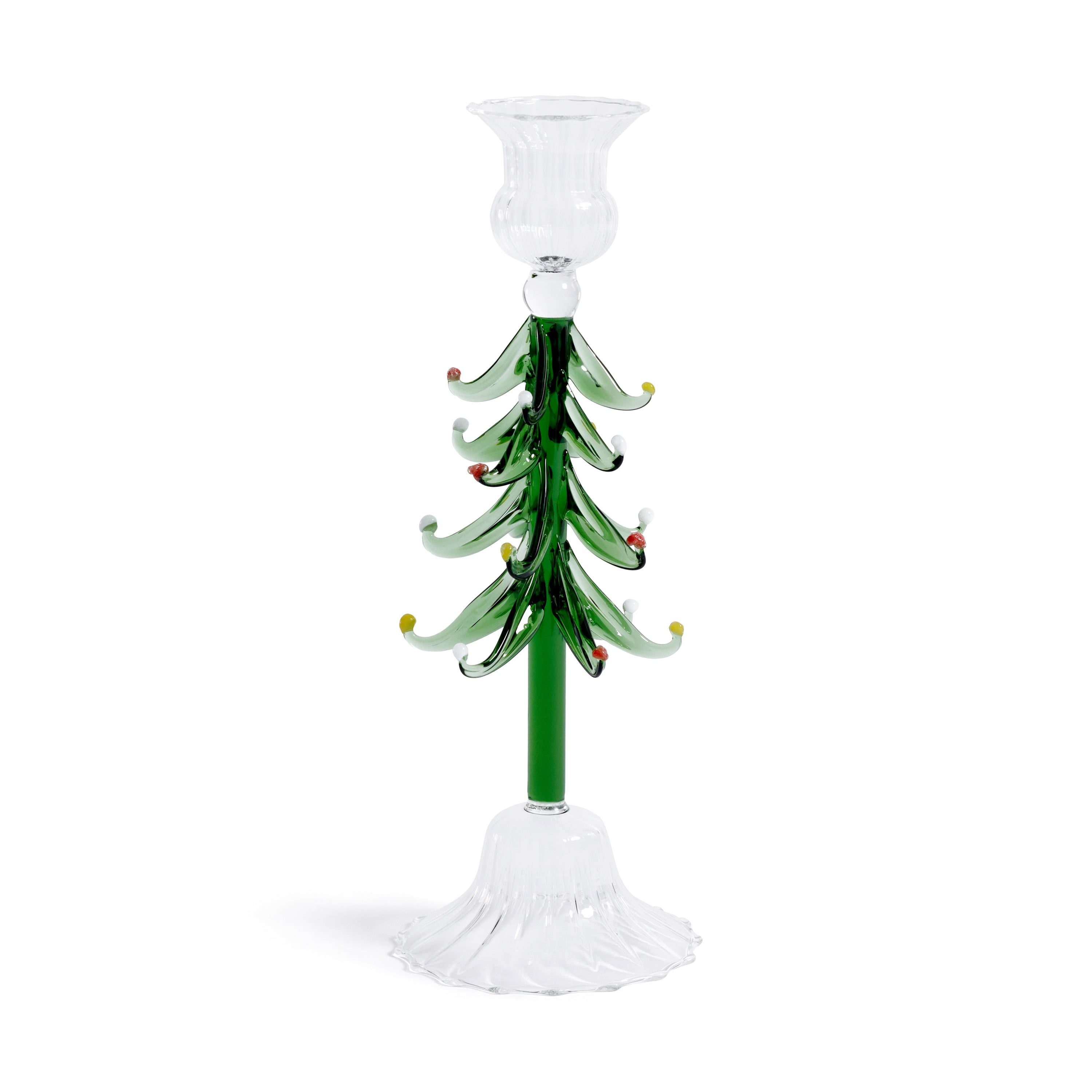 Holiday Tree Taper Candle Holders, Set of 4 by The Favorites