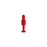 Hartwin Ceramic Red Nutcracker Figurines, Set of 4, Holiday Tabletop Décor by The Favorites
