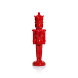 Hartwin Ceramic Red Nutcracker Figurines, Holiday Tabletop Décor, 2-Piece Set by The Favorites