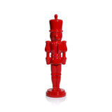 Hartwin Ceramic Red Nutcracker Figurines, Holiday Tabletop Décor, 2-Piece Set by The Favorites