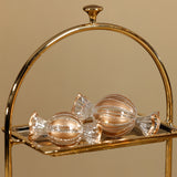 Wrapped Candy Glass Holiday Ornaments, 12 Hanging Pieces (6 Sets of 2)