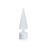 LED Glass Rotating Tree, Holiday Lighted Table Décor by The Favorites
