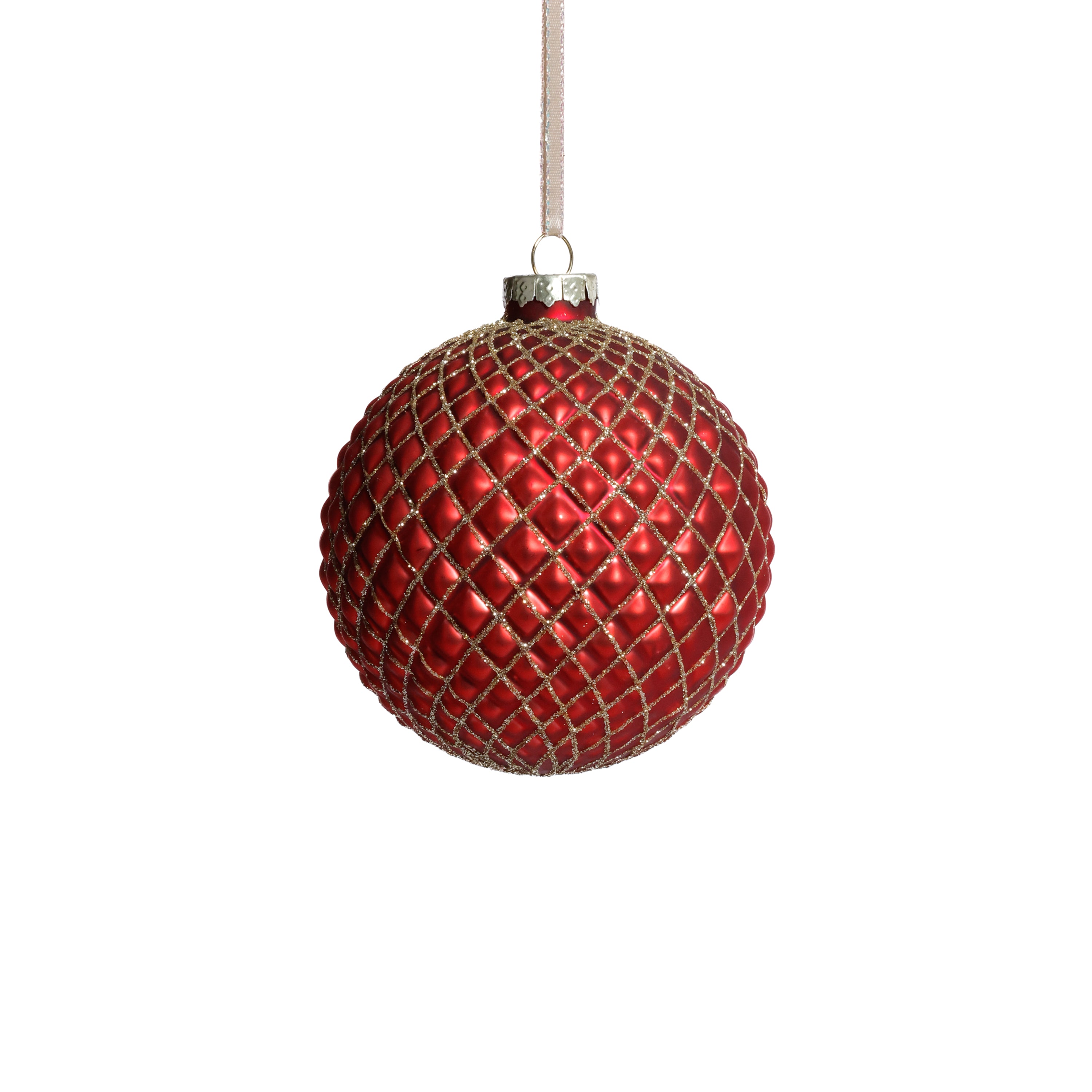 Metallic Glass Ball Christmas Ornaments, Set of 6 by The Favorites