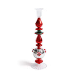 Holiday Mercury Glass Taper Candle Holders, Set of 4 by The Favorites