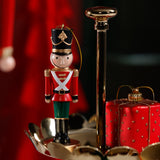 Soldier Ornament - Red & Green, 6 Hanging Pieces (2 Sets of 3 Assorted)
