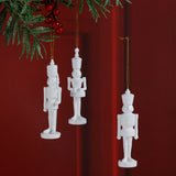Patrice Soldier Holiday Ornaments, 6 Hanging Pieces (2 Sets of 3 Assorted)