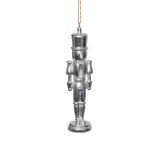 Soldier Ornament - Silver & Gold, (Set of 6)