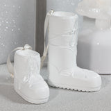Après Ski Boot Holiday Ornaments, 6 Hanging Pieces (3 Sets of 2 Assorted Sizes)