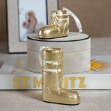 Après Ski Boot Holiday Ornaments, 6 Hanging Pieces (3 Sets of 2 Assorted Sizes)