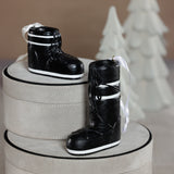 Après Ski Boot Holiday Ornaments, 6 Hanging Pieces (3 Sets of 2 Assorted Sizes)