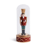 LED Soldier in Glass Cloche Christmas Tabletop Ornament by The Favorites