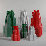 Stacked Presents Holiday Decorative Resin Figurine