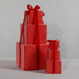 Stacked Presents Holiday Decorative Resin Figurine