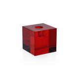 Romy Decorative Crystal Glass Taper Candle Holder by The Favorites