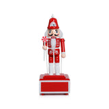 Nutcracker Melody Music Box with Square Base