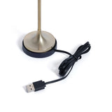 Gold Rechargeable Table Light